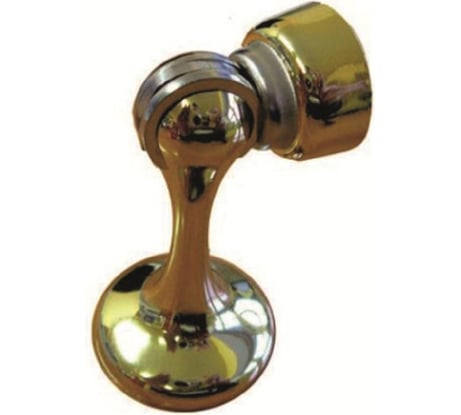 Упор дверной Trodos "102" магнитный L76, золото 205001