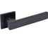 Комплект ручка и защелка Аллюр АРТ "ЛАНА" BL/BL+L45-8 BL (86150/S45) матовый черный 15709 2