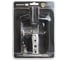 Комплект ручка и защелка Аллюр АРТ "ЛАНА" BL/BL+L45-8 BL (86150/S45) матовый черный 15709 5