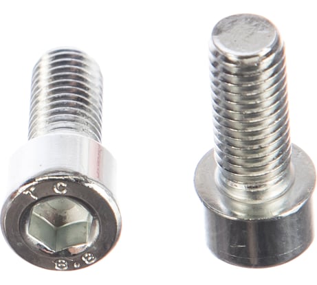 Болт с внутренним шестигранником Стройбат DIN 912 М 8x20 белый цинк 4 шт 206271