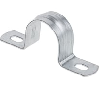 Скоба металлическая двухлапковая Юпитер d19-20 мм, 10 шт. JPZ3-3202-02-10