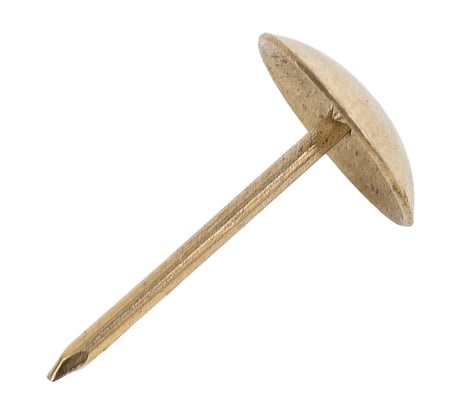 Гвозди декоративные Доброга усиленные 1,2x20 золото 100 шт. ЦБ-00022053