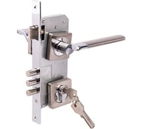 Замок врезной MARLOK 85/5219-ЦМ60 межосевое 85 мм (Тип 2) SN (никель) 029126