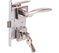 Замок врезной MARLOK 85/5215-ЦМ60 межосевое 85 мм (Тип 4) SN (никель) 029157