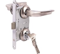 Замок врезной MARLOK 85/5411-ЦМ60 межосевое 85 мм (Тип 4) SN (никель) 029149