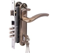 Замок врезной MARLOK 85/112-ЦМ60 межосевое 85 мм (Тип 1) АВ (бронза) 029084