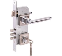 Замок врезной MARLOK 85/5220-ЦМ60 межосевое 85 мм (Тип 2) SN (никель) 029129