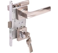 Замок врезной MARLOK 85/5217-ЦМ60 межосевое 85 мм (Тип 4) SN (никель) 029160