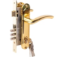 Замок врезной MARLOK 85/112-ЦМ60 межосевое 85 мм (Тип 1) РB (золото) 029082