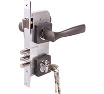 Замок врезной MARLOK 85/5218-ЦМ60 межосевое 85 мм (Тип 2) GF (графит) 029125