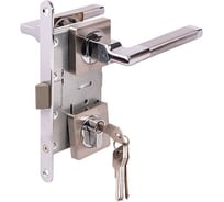 Замок врезной MARLOK 85/5220-ЦМ60 межосевое 85 мм (Тип 4) SN (никель) 029169