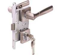 Замок врезной MARLOK 85/5218-ЦМ60 межосевое 85 мм (Тип 4) SN (никель) 029163