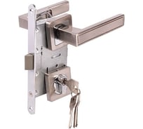 Замок врезной MARLOK 85/5221-ЦМ60 межосевое 85 мм (Тип 4) SN (никель) 029172