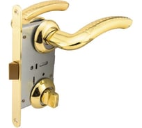 Защелка с ручками MARLOK 96/5402 WC межосевое 96 мм (Тип 6) РВ (золото) 004879