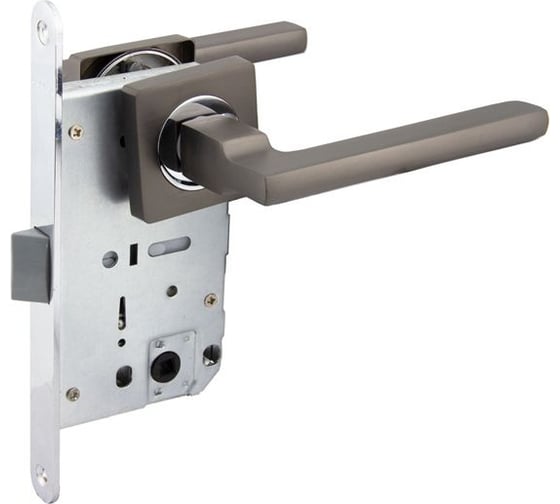 Защелка с ручками MARLOK 96/5220 межосевое 96 мм (Тип 5) GF (графит) 001292 1