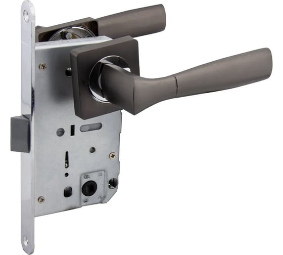 Защелка с ручками MARLOK 96/5218 межосевое 96 мм (Тип 5) GF (графит) 000494 1