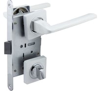 Защелка с ручками MARLOK 96/5295 WC межосевое 96 мм (Тип 6) WW (глянцевый белый) 029758