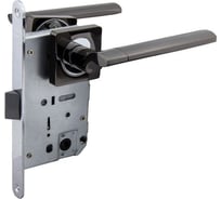 Защелка с ручками MARLOK 96/5219 межосевое 96 мм (Тип 5) BN (черный никель) 000515