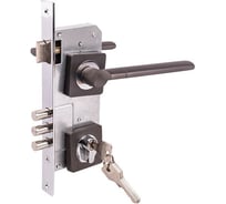 Замок врезной MARLOK 85/5219-ЦМ60 межосевое 85 мм (Тип 2) GF (графит) 029128