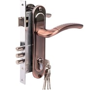 Замок врезной MARLOK 85/112-ЦМ60 межосевое 85 мм (Тип 1) АС (медь) 029083