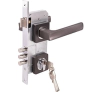 Замок врезной MARLOK 85/5217-ЦМ60 межосевое 85 мм (Тип 4) GF (графит) 029162