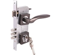 Замок врезной MARLOK 85/5215-ЦМ60 межосевое 85 мм (Тип 2) GF (графит) 029119