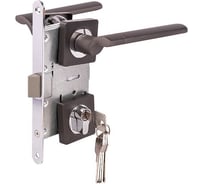 Замок врезной MARLOK 85/5219-ЦМ60 межосевое 85 мм (Тип 4) GF (графит) 029168