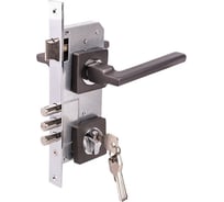 Замок врезной MARLOK 85/5220-ЦМ60 межосевое 85 мм (Тип 2) GF (графит) 029131