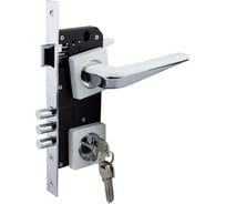 Замок врезной MARLOK 85/5297-ЦМ60 межосевое 85 мм (Тип 2) WW (глянцевый белый) 017601