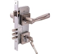 Замок врезной MARLOK 85/5218-ЦМ60 межосевое 85 мм (Тип 2) SN (никель) 029123