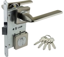 Замок врезной MARLOK 85/5295-ЦМ60 межосевое 85 мм (Тип 4) SN (никель) 035243