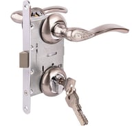 Замок врезной MARLOK 85/5413-ЦМ60 межосевое 85 мм (Тип 4) SN (никель) 029152