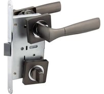 Защелка с ручками MARLOK 96/5218 WC межосевое 96 мм (Тип 6) GF (графит) 016150