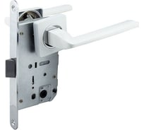 Защелка с ручками MARLOK 96/5295 межосевое 96 мм (Тип 5) WW (глянцевый белый) 008350