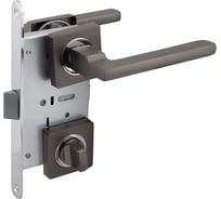 Защелка с ручками MARLOK 96/5220 WC межосевое 96 мм (Тип 6) GF (графит) 016156