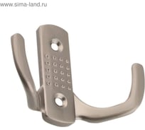 Крючок MARLOK 04.48.05 212-B 2-х рожковый SN (никель) 033220 023220