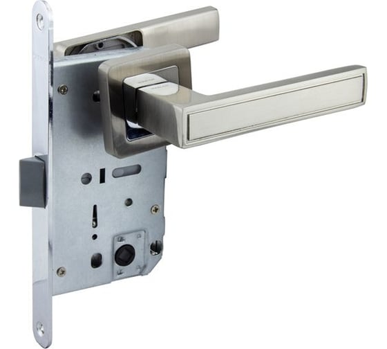Защелка с ручками MARLOK 96/5221 межосевое 96 мм (Тип 5) SN (никель) 011056 1