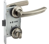 Защелка с ручками MARLOK 96/5411 WC межосевое 96 мм (Тип 6) SN (никель) 004912