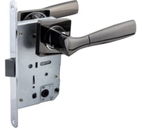 Защелка с ручками MARLOK 96/5218 межосевое 96 мм (Тип 5) BN (черный никель) 000521