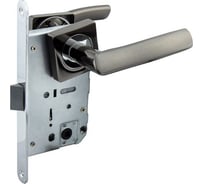 Защелка с ручками MARLOK 96/5212 межосевое 96 мм (Тип 5) BN (черный никель) 009362