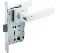 Защелка с ручками MARLOK 96/5291 межосевое 96 мм (Тип 5) WW (глянцевый белый) 009038
