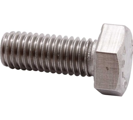 Болт Доброга М 8x70 нержавеющая сталь DIN 933 A2 100 шт ЦБ-00032780