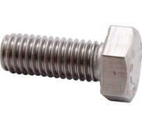 Болт Доброга М 8x90 нержавеющая сталь DIN 933 A2 100 шт ЦБ-0039209