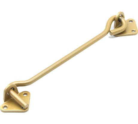 Крючок прутковый Дверной Страж 200 мм золото ДС46400