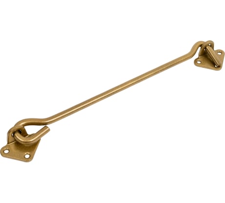 Крючок прутковый Дверной Страж 250 мм золото ДС46410