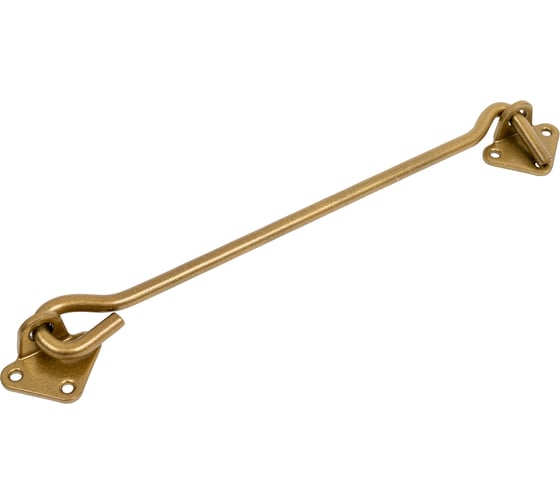 Крючок прутковый Дверной Страж 250 мм золото ДС46410