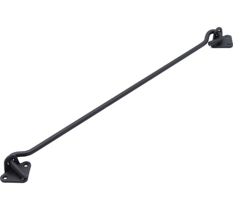 Крючок прутковый Дверной Страж 350 мм чёрный ДС46434