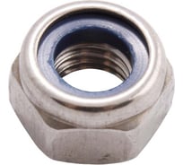 Гайка самоконтрящаяся Доброга М6, нерж., DIN 985, A2, 100 шт. ЦБ-0035483