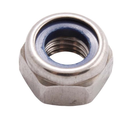 Гайка самоконтрящаяся Доброга М10, нерж., DIN 985, A2, 100 шт. ЦБ-00034432