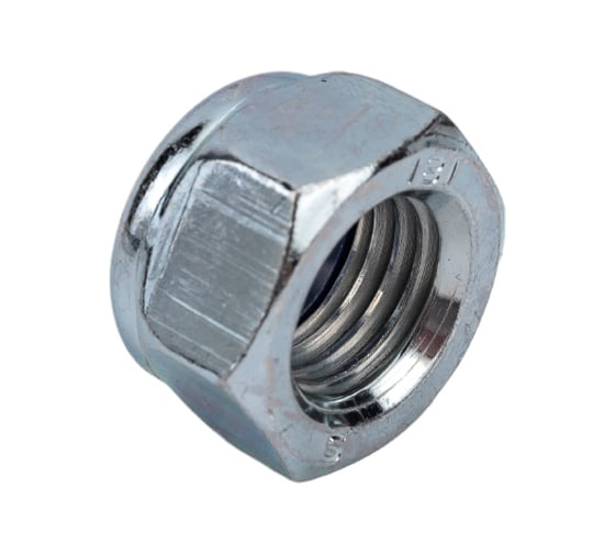 Гайка КРЕП-КОМП с контрящим кольцом DIN985 м16 50шт гс16ф